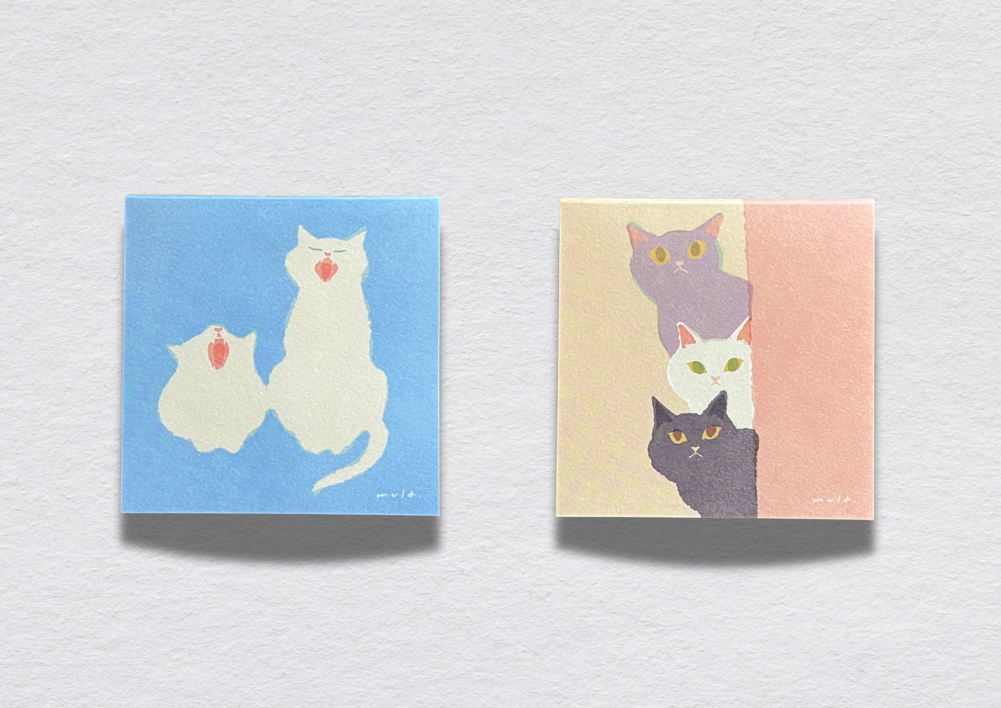 Alltag mit Katzen -Notizblock „MIAU"