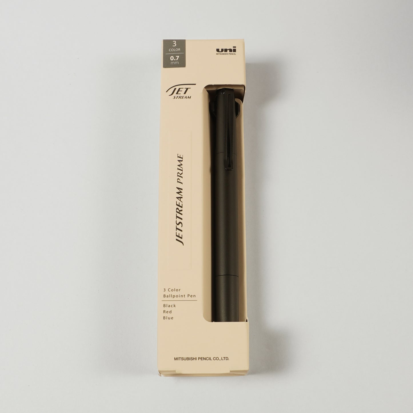 JETSTREAM PRIME 3-Farben-Kugelschreiber 0,7SCHWARZ