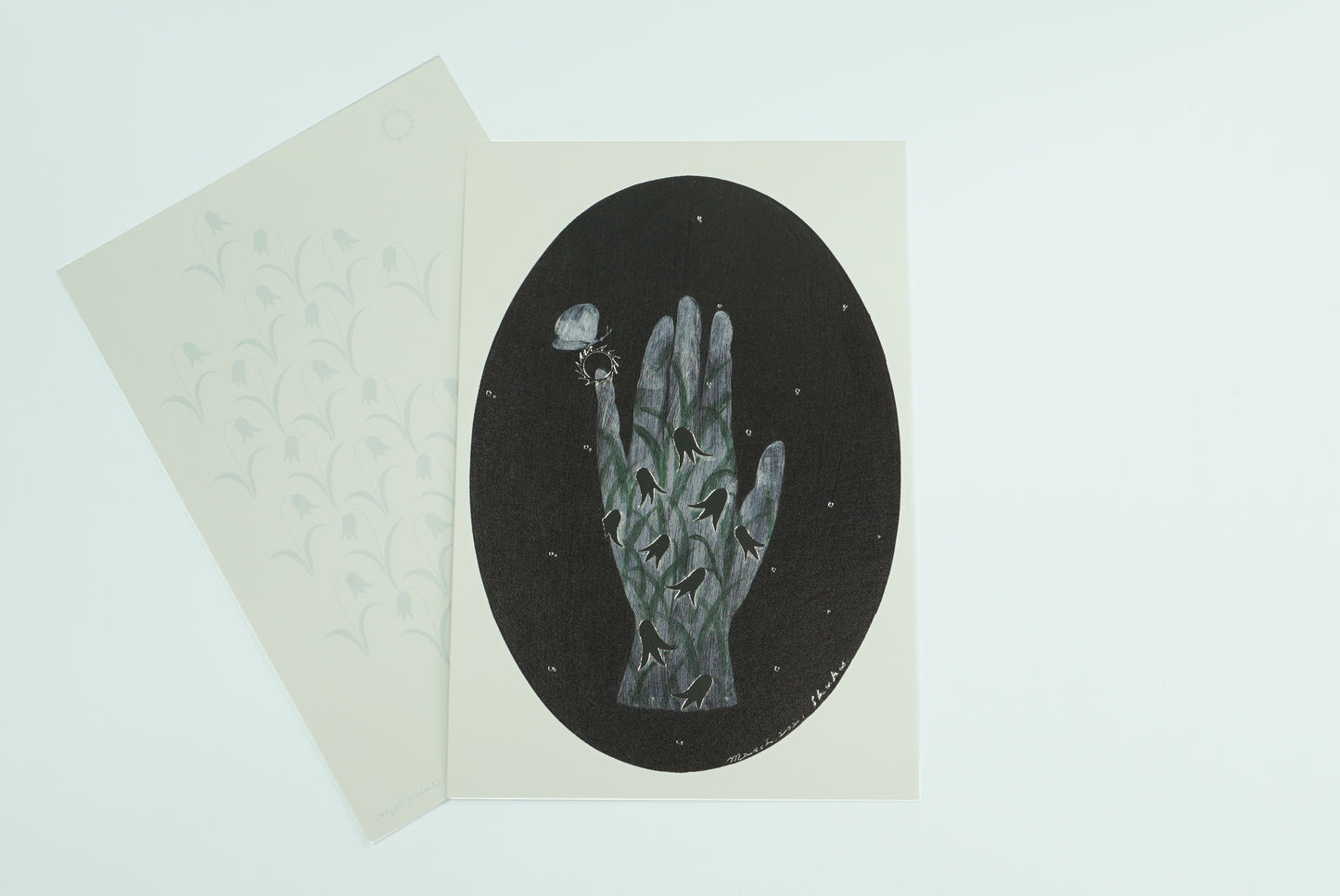 Silver Foil Postcard "Daydream" - Nishi Shuku Series