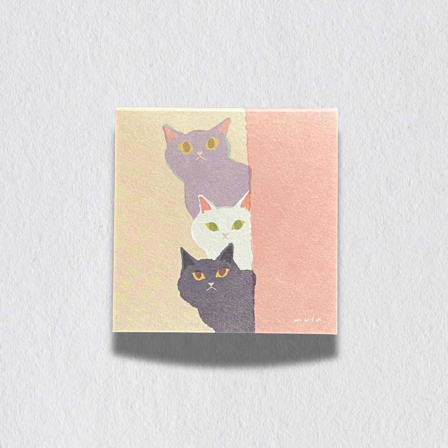 Alltag mit Katzen -Notizblock „Triple Ice Cream"