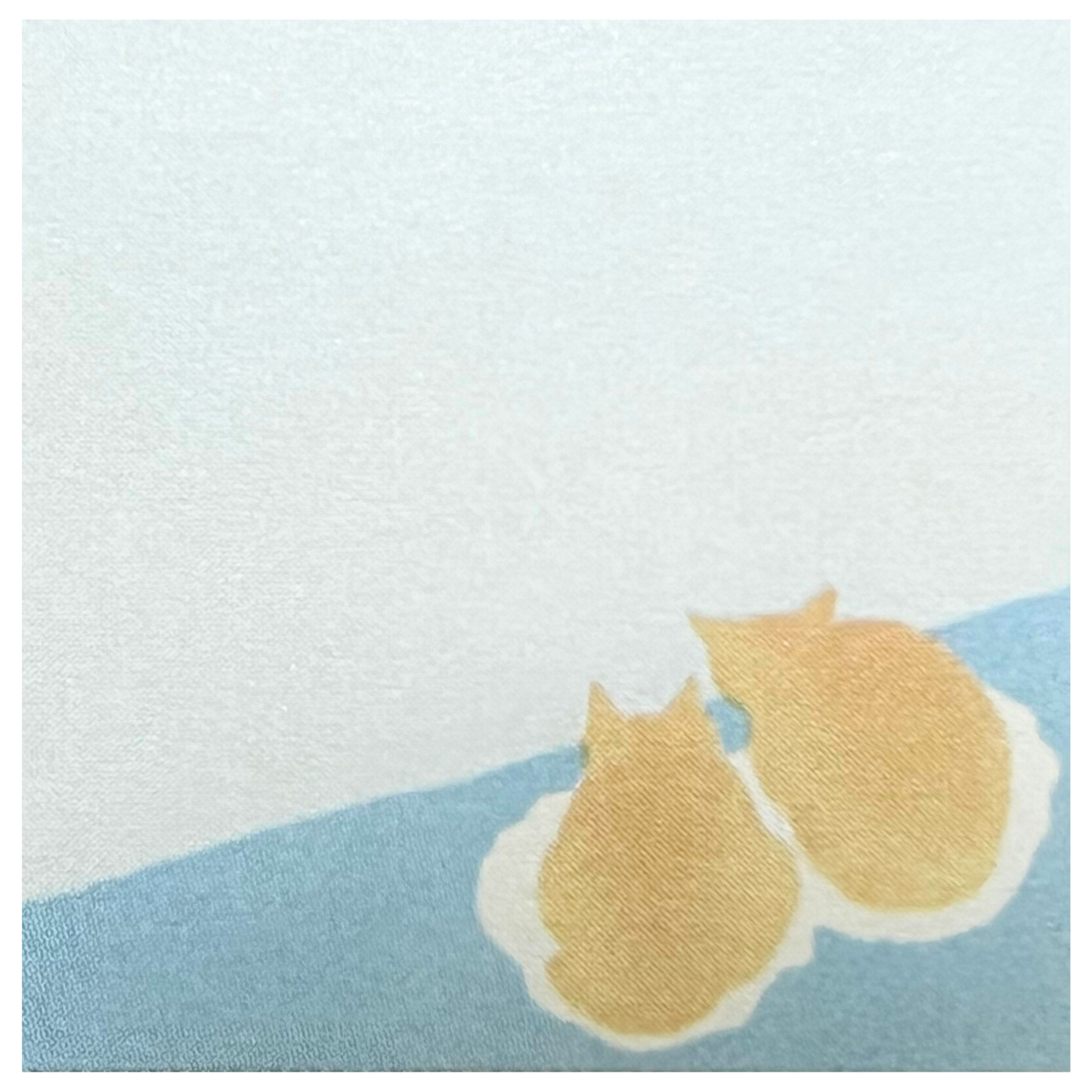 Alltag mit Katzen -Notizblock „Triple Ice Cream"