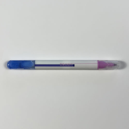 DECOT 3 Doppelschicht-Marker (BLAU×VIOLETT)