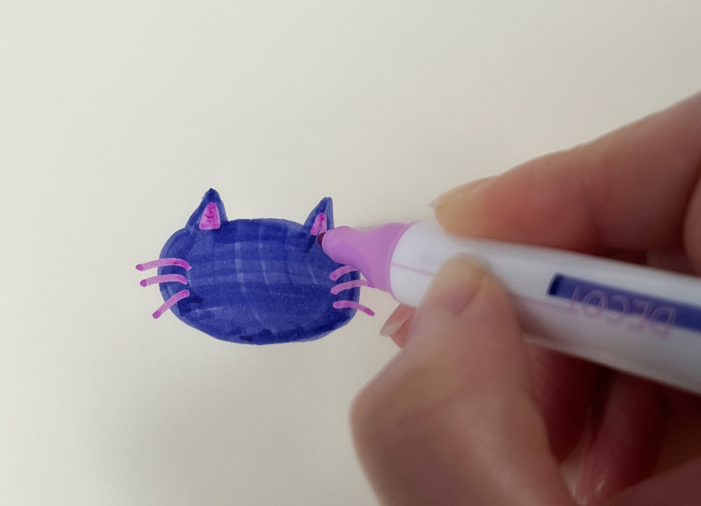 Decot 3 Overlay marker (Blue×Violet)