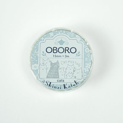 Masking Tape "cats" - OBORO Serie - 15mm