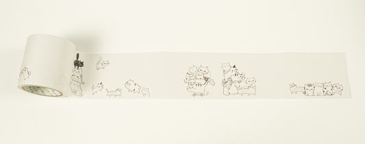 Roll-Haftnotizen "Cat Hill"  - Shinzi Katoh