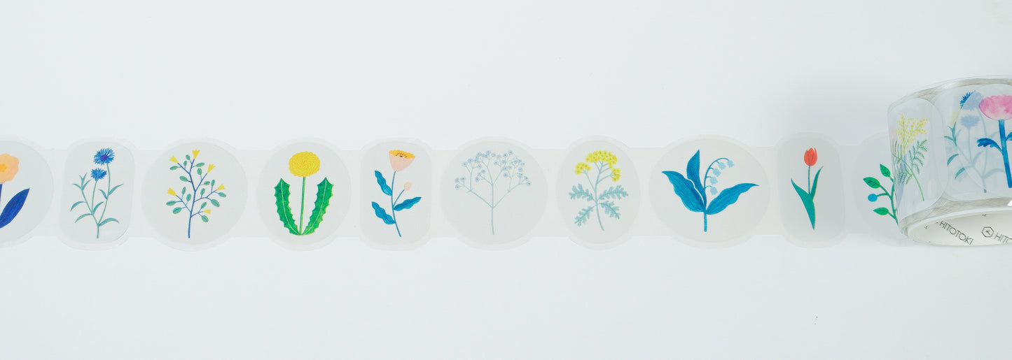 Masking Tape "SODA" Serie - Wildblumen - 30mm