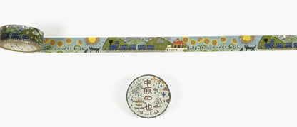 Masking Tape "Lied des Sommertages" - Chuya Nakahara Kirapika Serie - 15mm