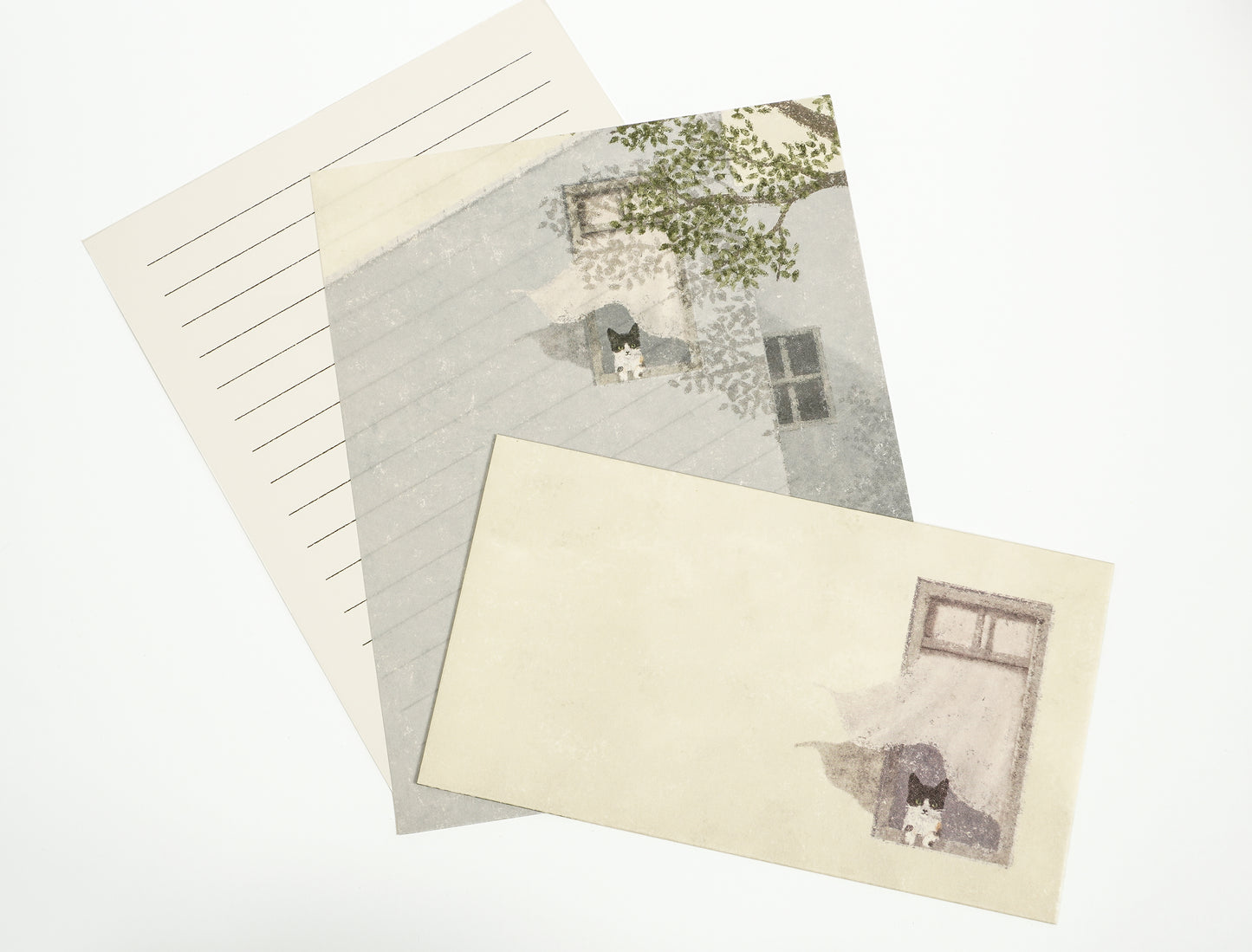 Briefset "Geheimnis der Katze" - Akira Kusaka