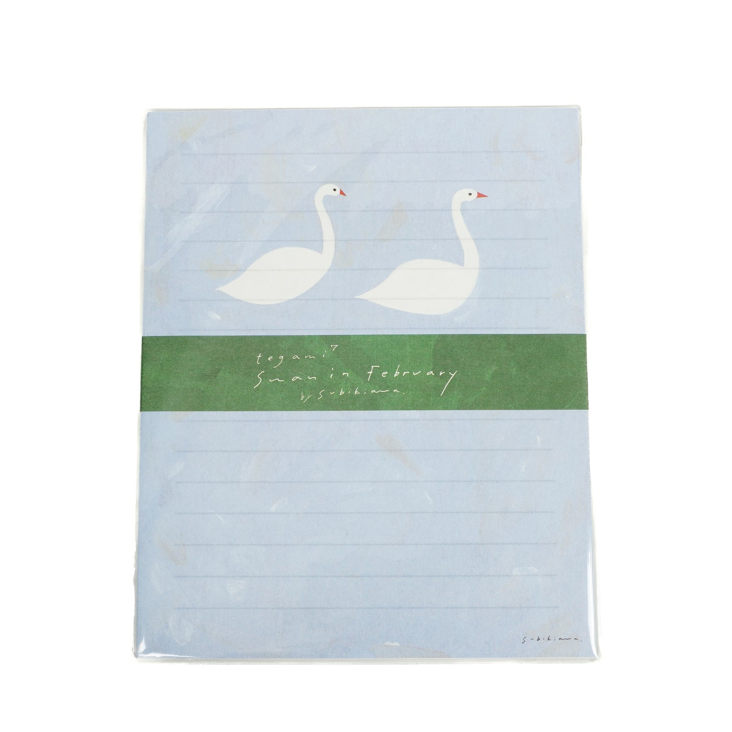 Briefset "Swan in February" - Subikiawa.