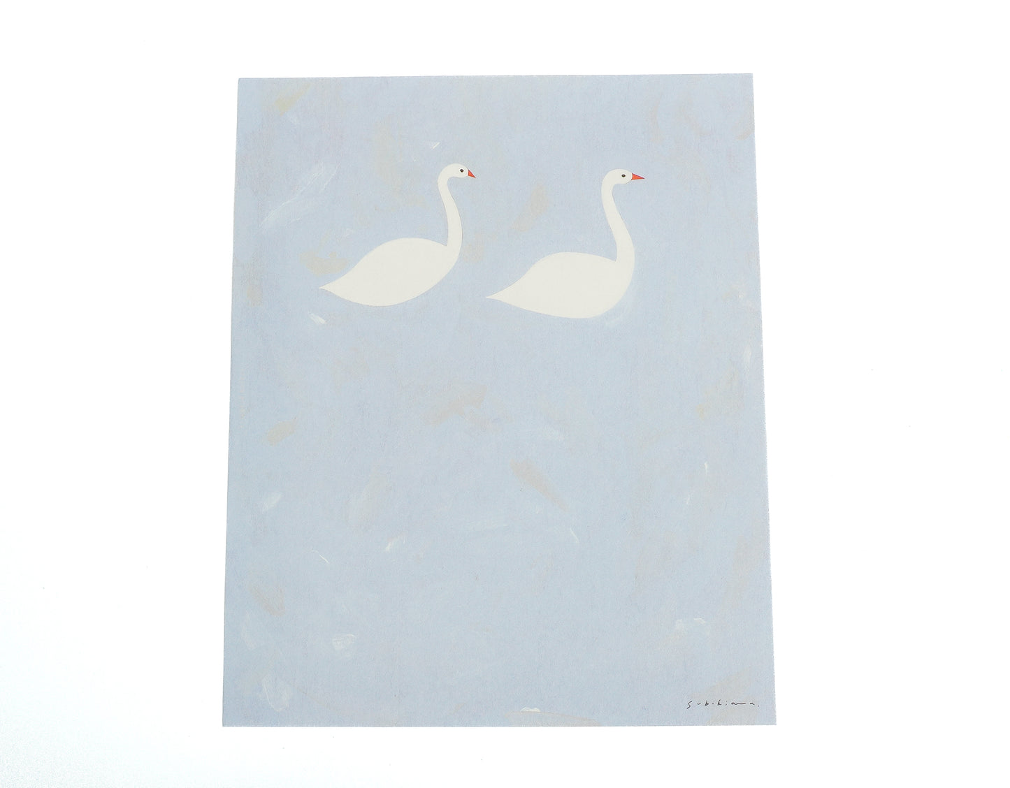 Briefset "Swan in February" - Subikiawa.