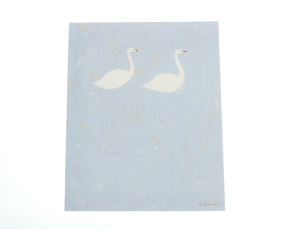 Briefset "Swan in February" - Subikiawa.