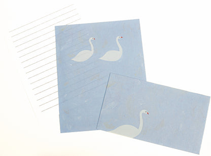 Briefset "Swan in February" - Subikiawa.