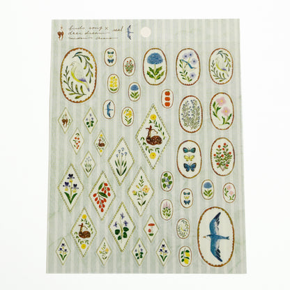 Sticker "Birds Song × Deer Dream" - Asano Midori