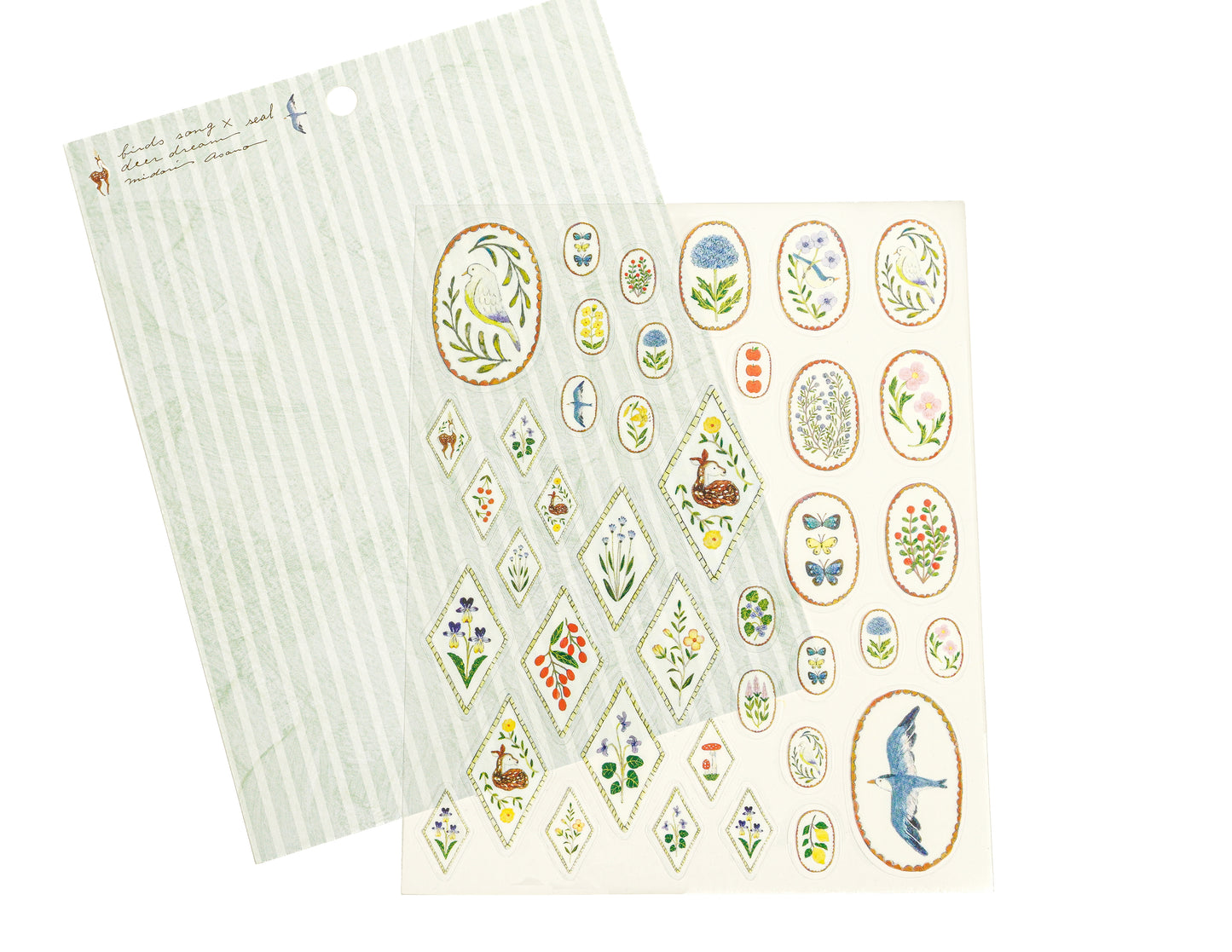 Sticker "Birds Song × Deer Dream" - Asano Midori