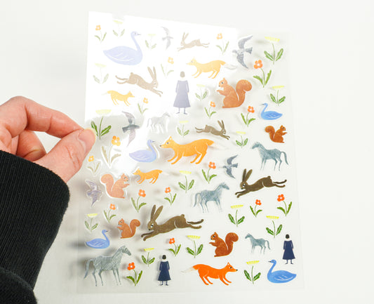 Sticker "garden" - Nishishuku