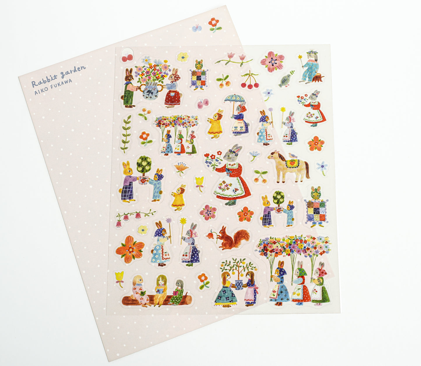 Sticker "Rabbit garden" - Aiko Fukawa