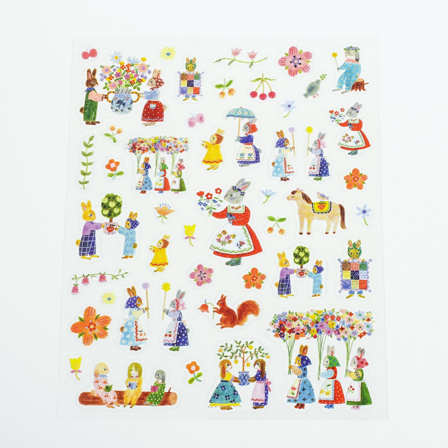 Sticker "Rabbit garden" - Aiko Fukawa