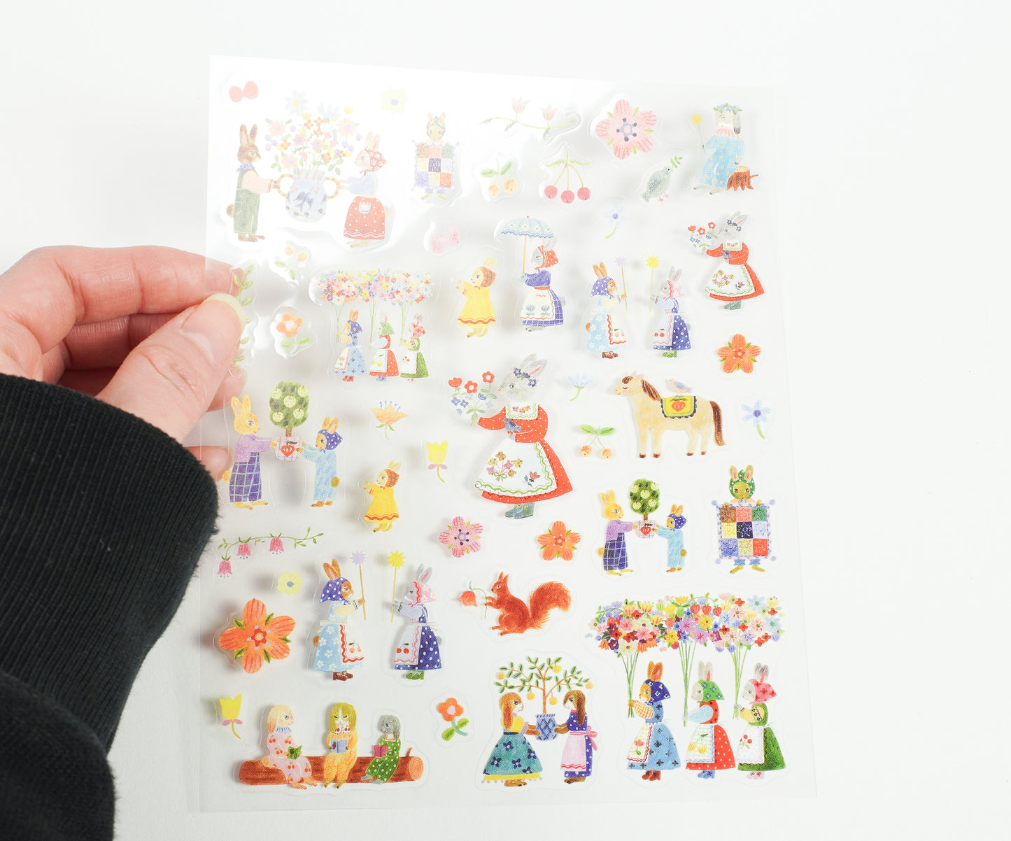 Sticker "Rabbit garden" - Aiko Fukawa