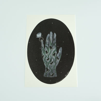 Silver Foil Postcard "Daydream" - Nishi Shuku Series