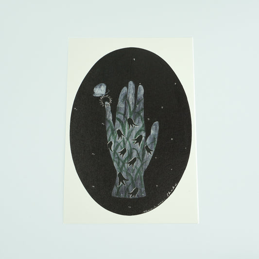 Silbergeprägte Postkarte "day dream" - Nishishuku Serie