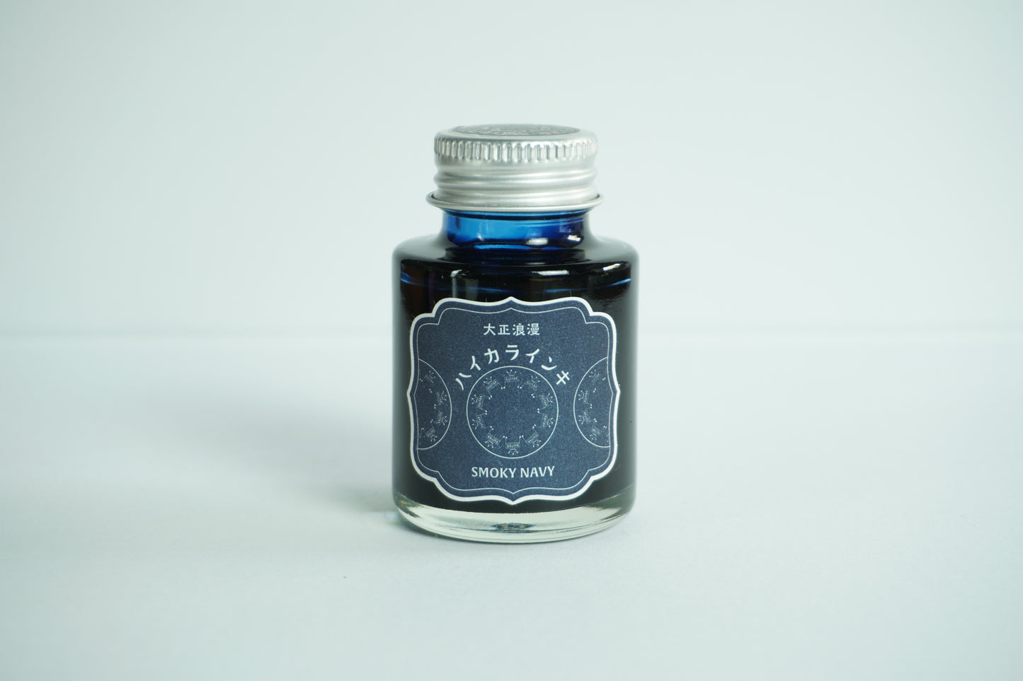 Taisho Roman Chic Fountain Pen Ink – Smoky Navy