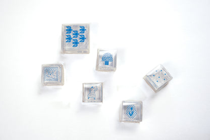 Transparenter Acrylstempel　 -    氷印 (Kōri-jirushi)