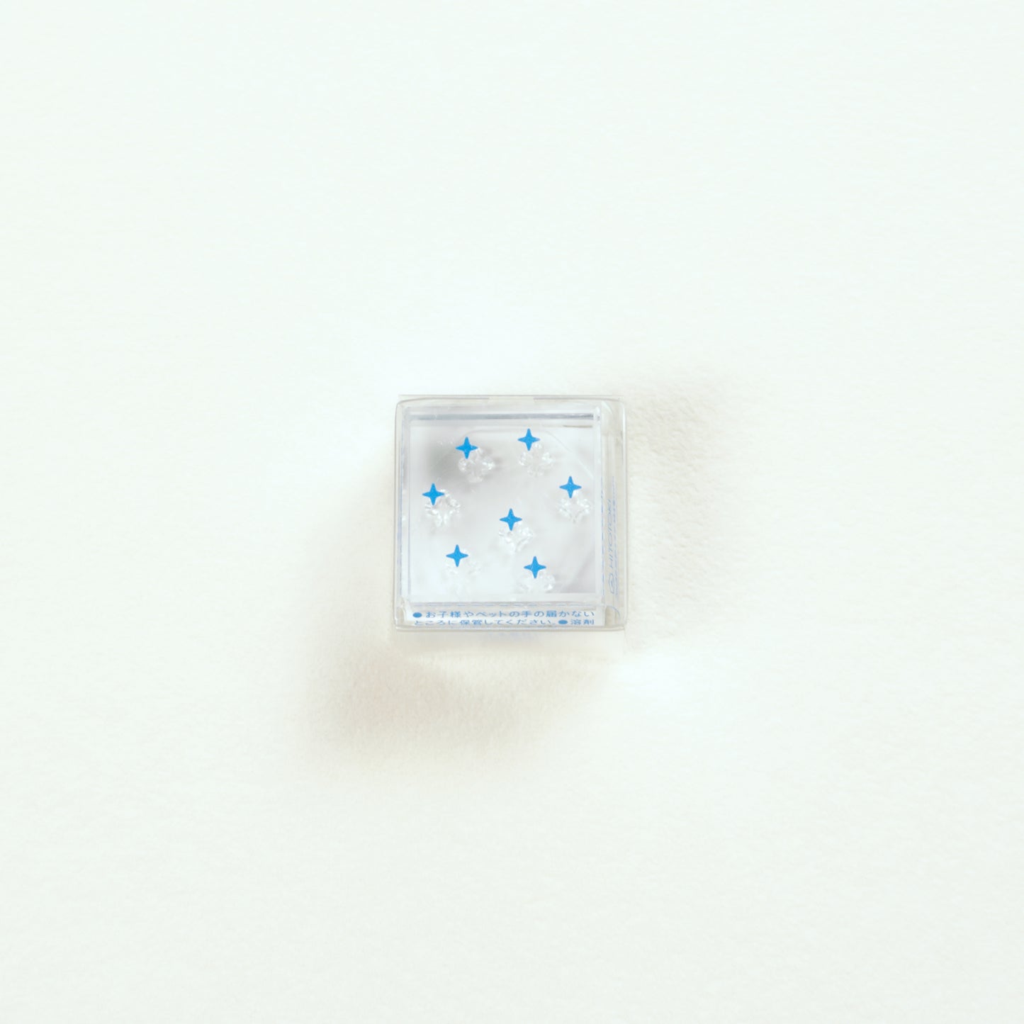Transparenter Acrylstempel　 -    氷印 (Kōri-jirushi)