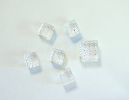 Transparenter Acrylstempel　 -    氷印 (Kōri-jirushi)