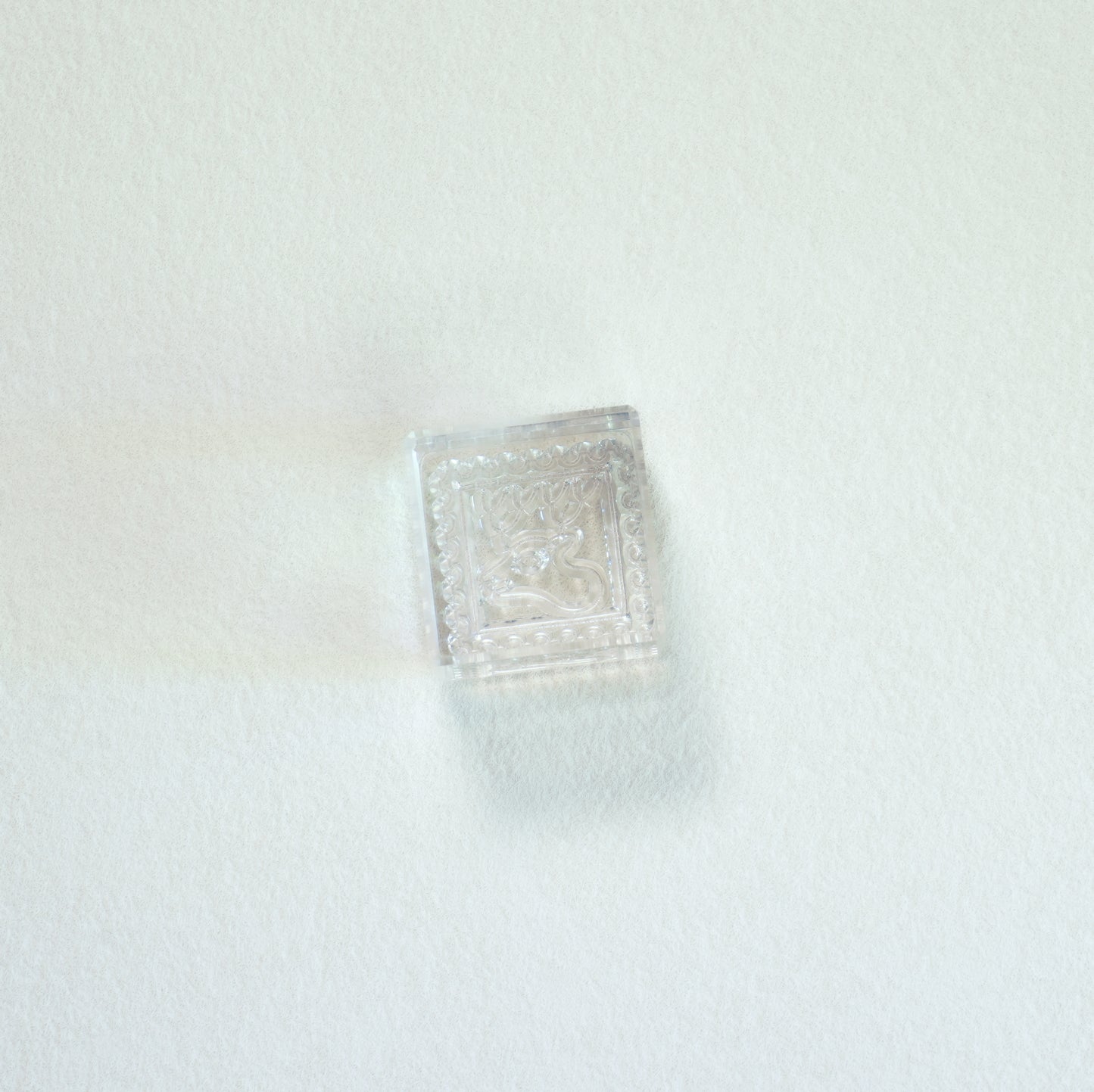 Transparenter Acrylstempel　 -    氷印 (Kōri-jirushi)