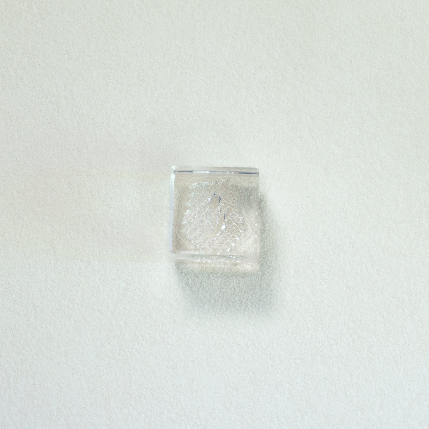Transparenter Acrylstempel　 -    氷印 (Kōri-jirushi)