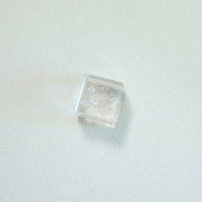 Transparenter Acrylstempel　 -    氷印 (Kōri-jirushi)