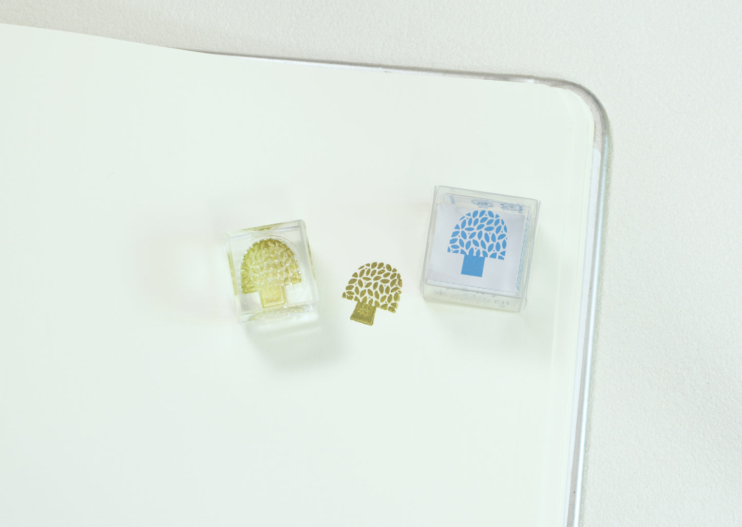 Transparenter Acrylstempel　 -    氷印 (Kōri-jirushi)