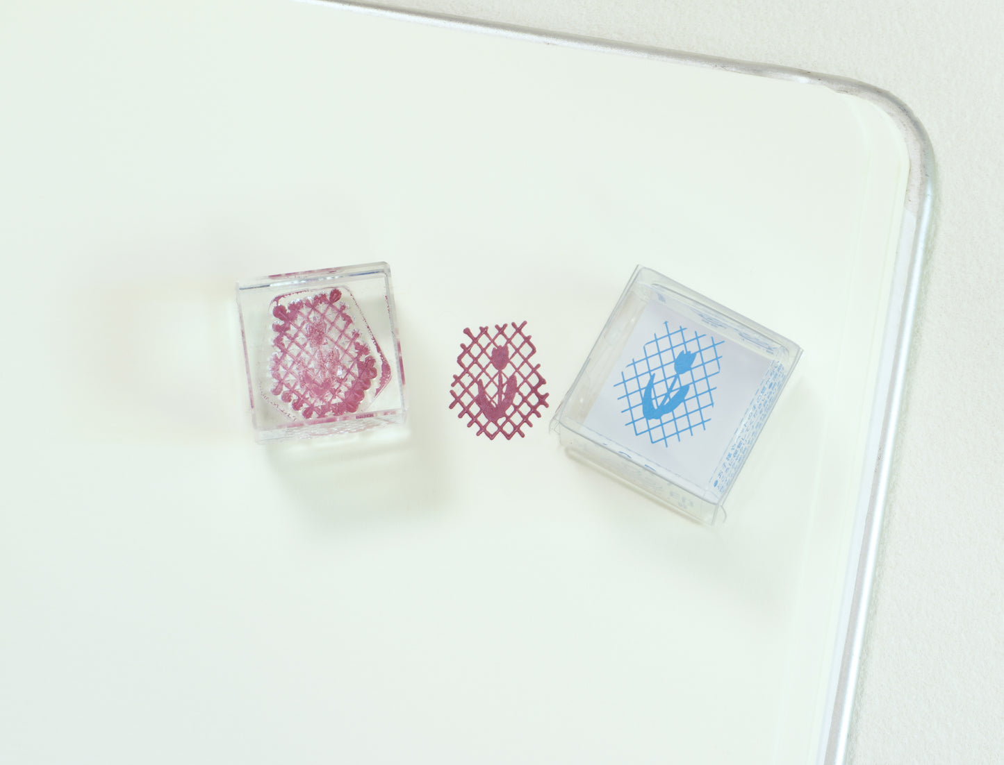 Transparenter Acrylstempel　 -    氷印 (Kōri-jirushi)