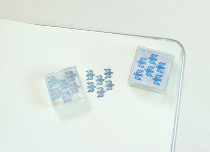 Transparenter Acrylstempel　 -    氷印 (Kōri-jirushi)