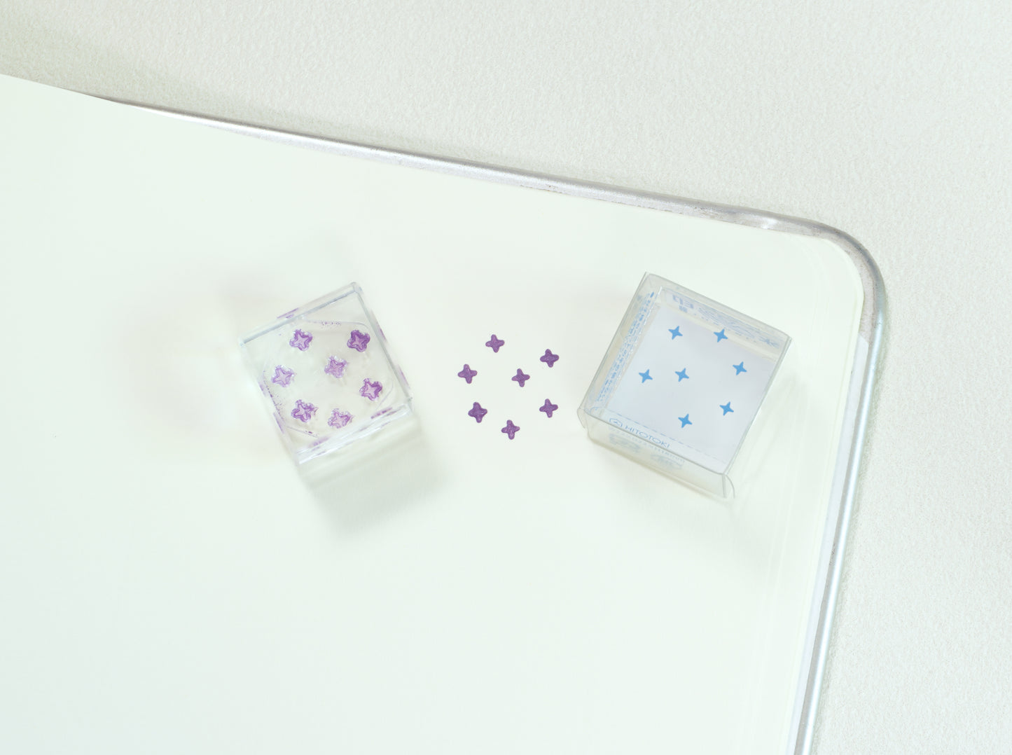 Transparenter Acrylstempel　 -    氷印 (Kōri-jirushi)