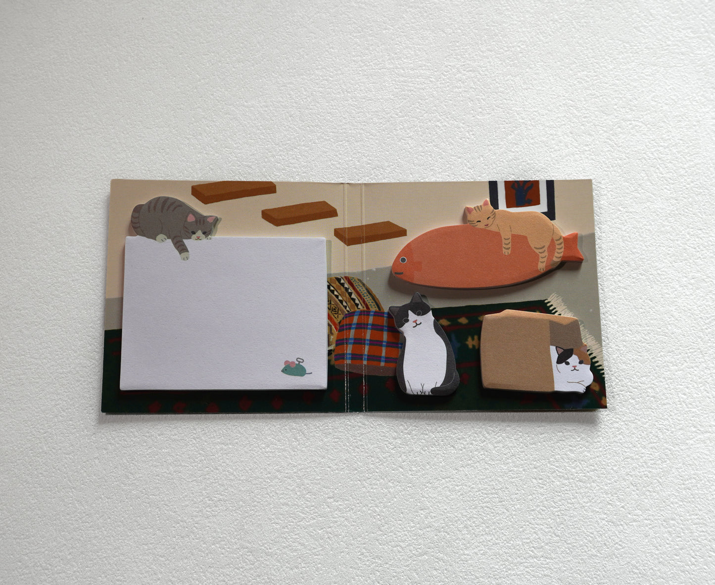 Animal Diecut Buch-Haftnotizen – Katze