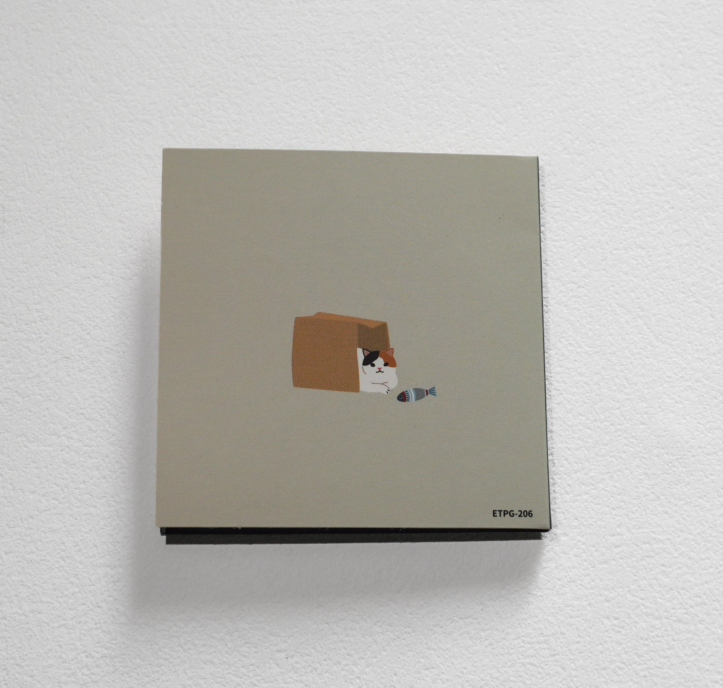 Animal Diecut Buch-Haftnotizen – Katze
