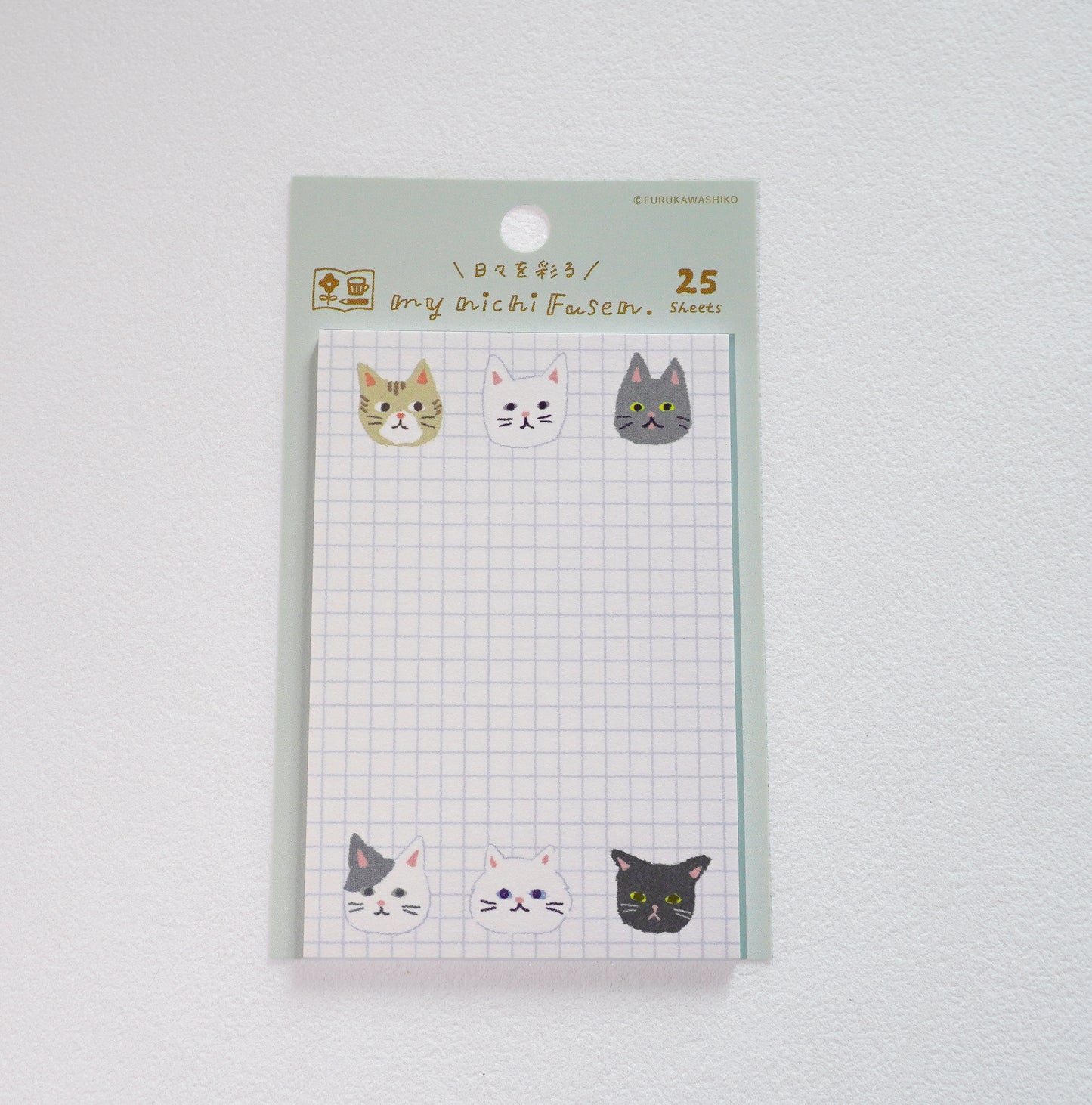 my nichi FUSEN – Katze | Grid Haftnotizen