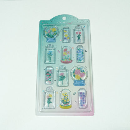 Clearium – 3D-Sticker
