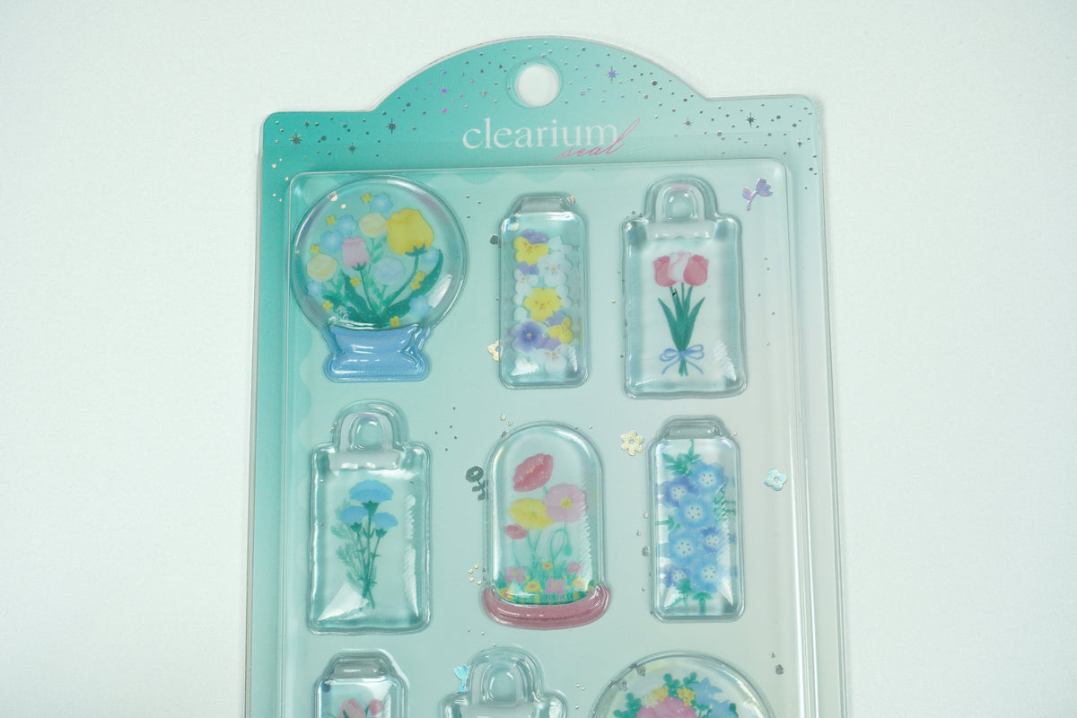Clearium – 3D-Sticker