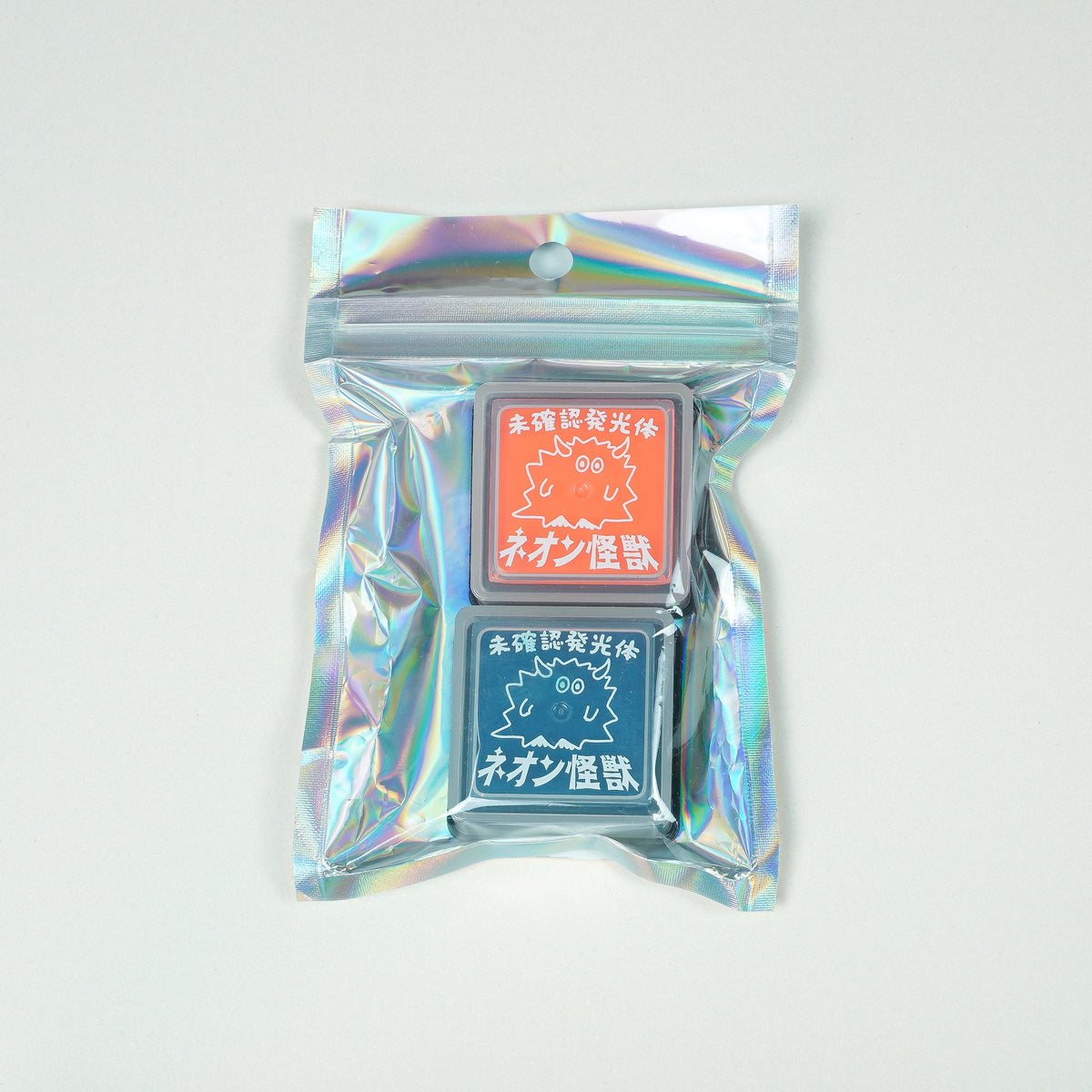 Neon-Stempelfarben-Set „Neon Kaiju“ – Bungujoshi-Haku-Edition