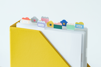 Index Tabs - Geometry / Flower Wave