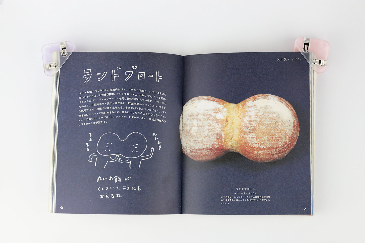 Buchclip zum Offenhalten "Kado no Omo Clip"